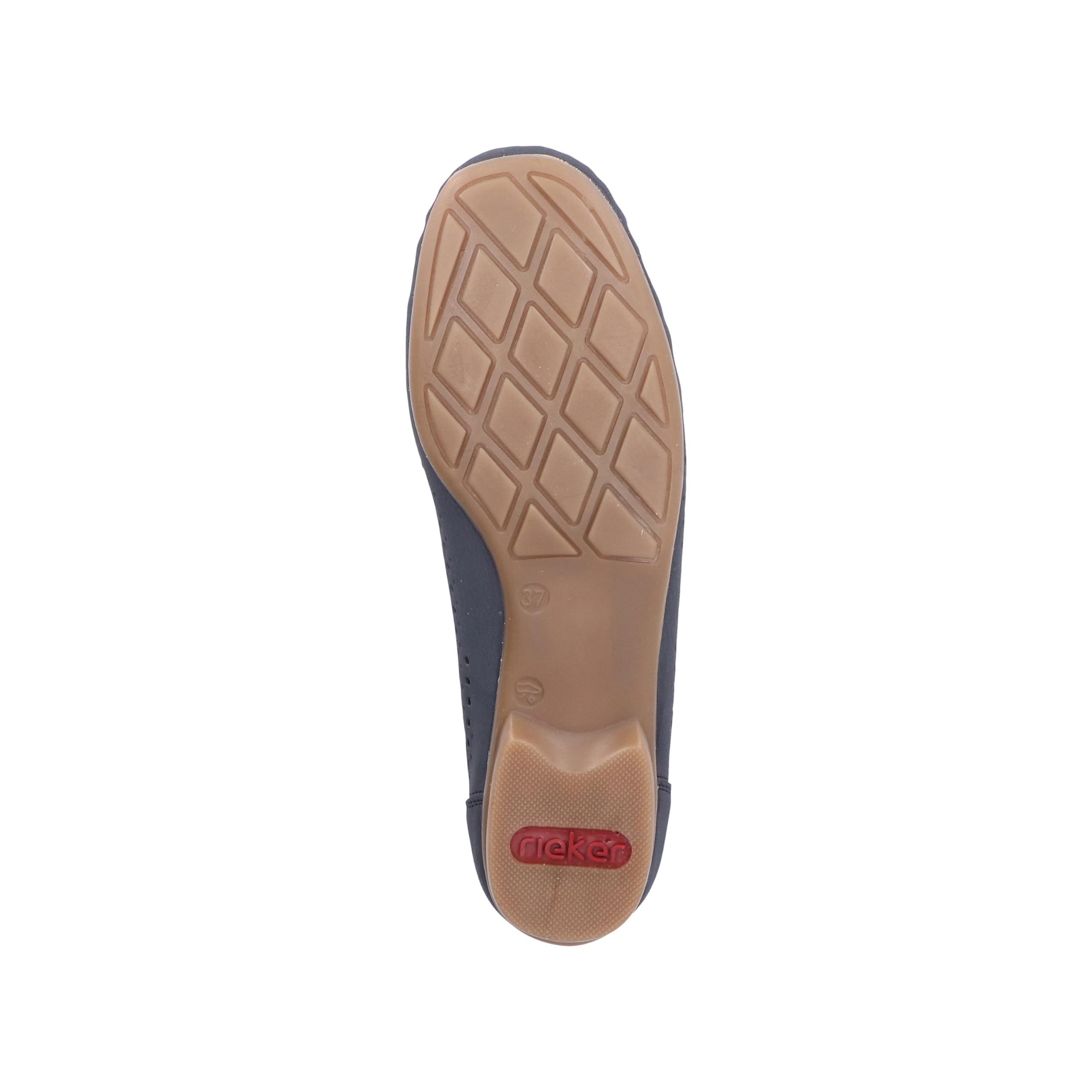 Rieker 40065-14 Damen Slipper Synthetik blau/rot/weiß blau/rot/weiß