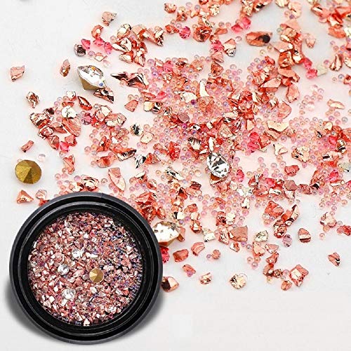 1 Box Mix Color Bling Rhinestones Nail Art Decoration for Women 3D Nail Art Gem Charm Flat Rhinestones for Nails Accessories (6)