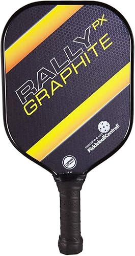 Paleta de pickleball  Rally Graphite Pickleball Paddle  Núcleo de panal compuesto, cara de fibra de carbono de grafito  Ligero  Juegos de