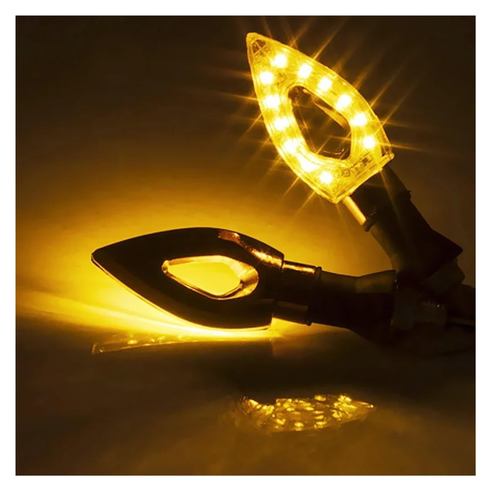Indicatore di direzione Moto Moto Indicatori di Direzione Luci Frecce Lampeggianti(4 PCS)