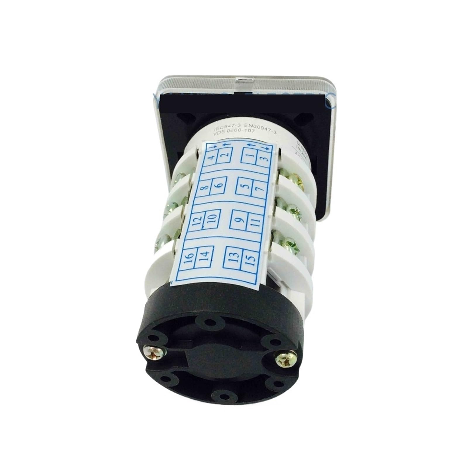 Commutateur à came rotatif à 7 Positions, quatre pôles, moteur manuel 20A, commande de Machine, sélecteur électrique LW31 YMZ12-20/4, 1 pièce