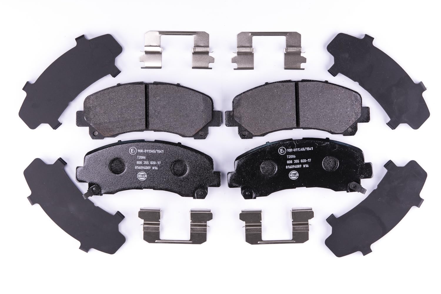 Brake pads 8DB 355 020-171 HELLA for ISUZU RODEO I D-MAX I Platform/Chassis