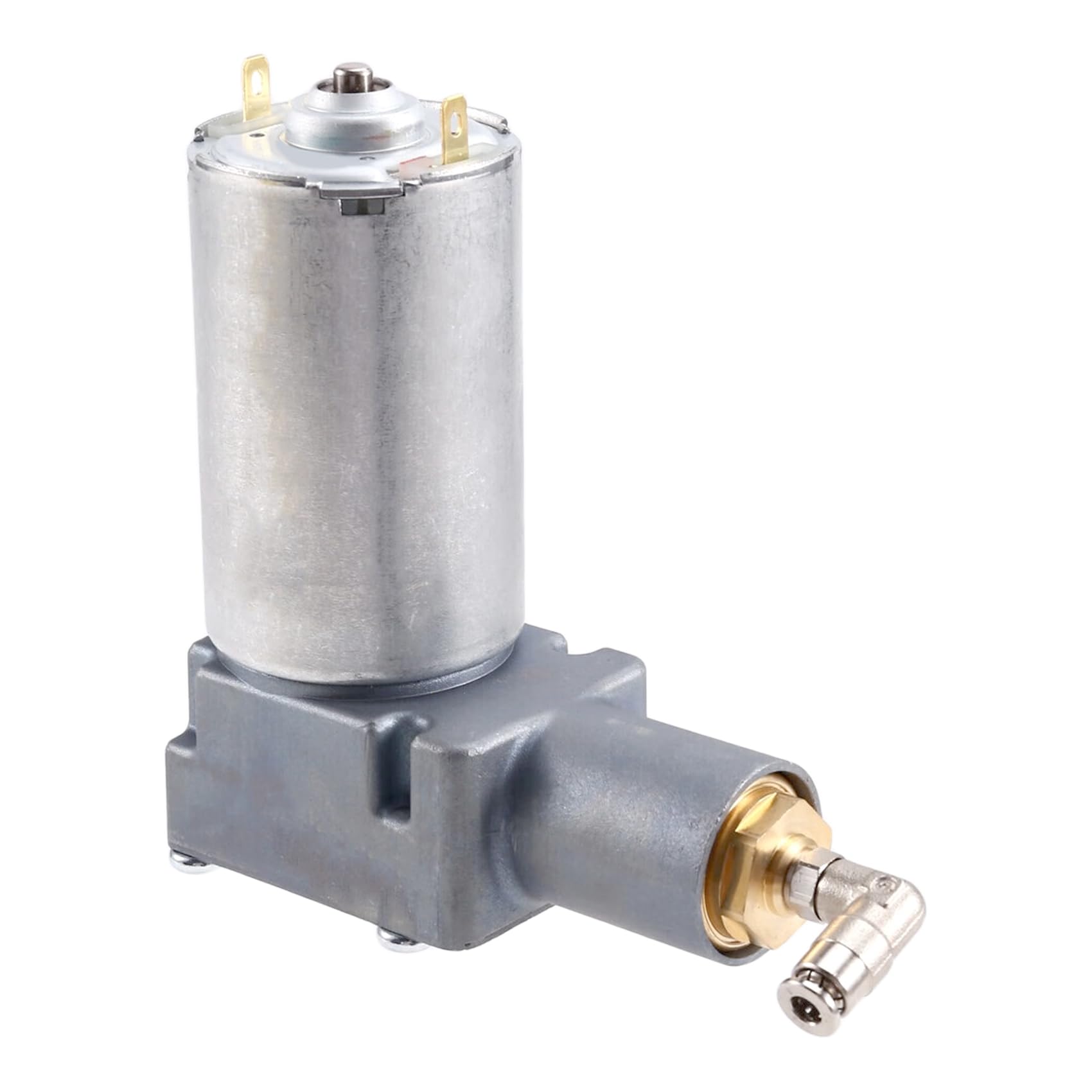 Compresor de Bomba de Aire para Asiento de Camión (12 V) con Conector de Tubo de Aire de 4 mm para Excavadora o Tractor.