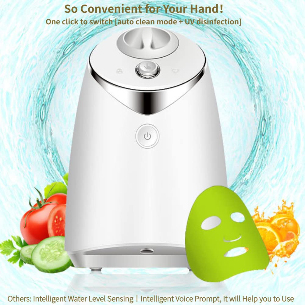 Máquina para Hacer Mascarillas Faciales, Máquina para Hacer Mascarillas de Frutas y Verduras de Bricolaje, Máquina Automática Multifunción