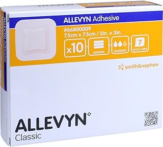 Allevyn Adhesive 7.5x7.5cm 3inx3in 10Stück