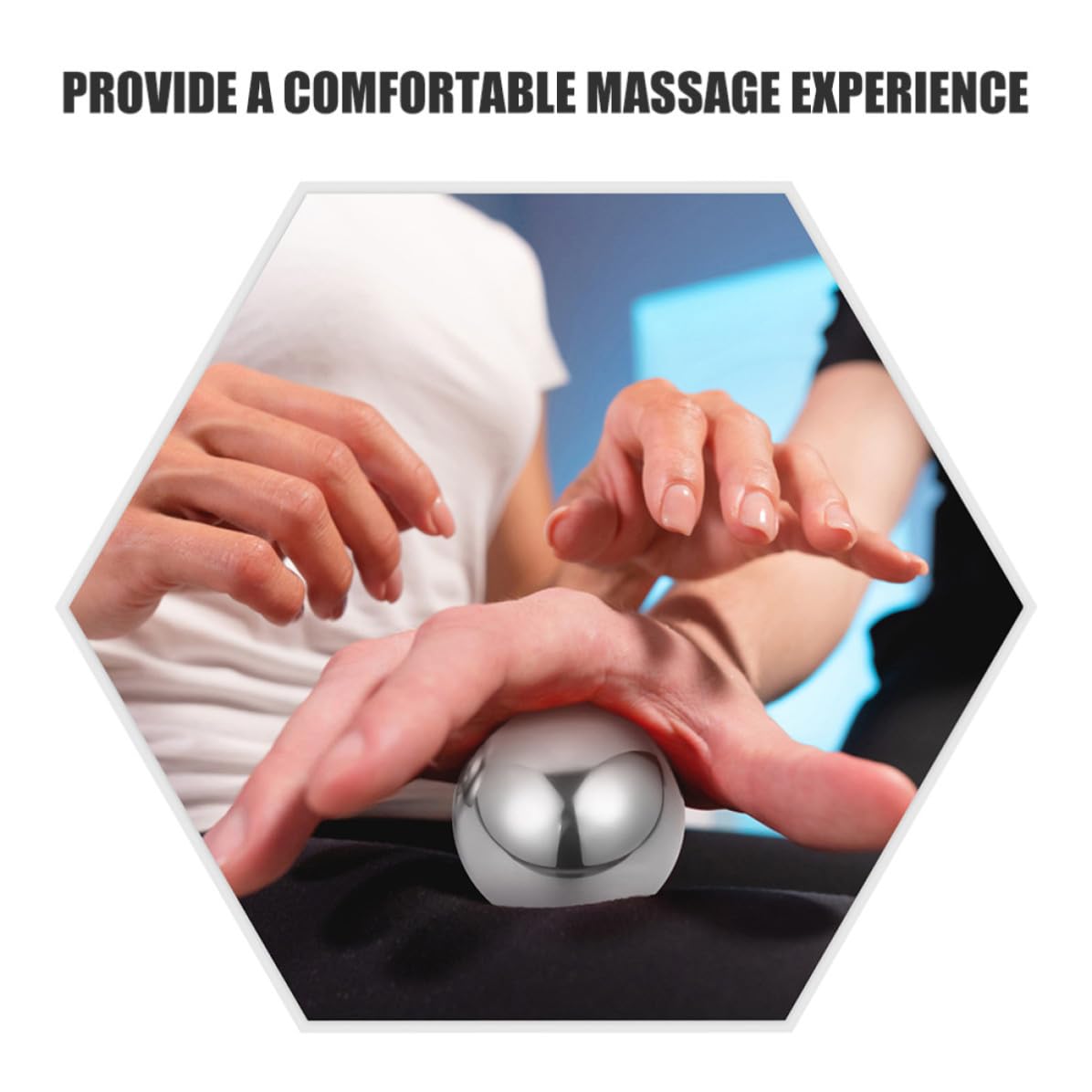 Toyvian Traditionelle Baoding Kugeln für Handmassage und Muskeltraining 2 Paar aus Edelstahl Kompakt Tragbar und Entspannung Unterwegs