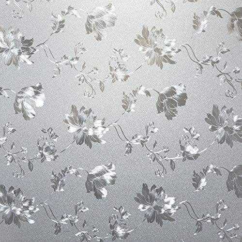 Vinilo Decorativo Protector de Vidrio Floral PROTINT miniatura 1