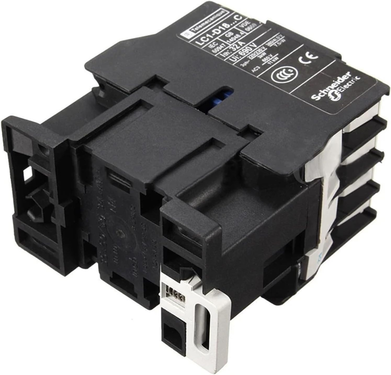 DWFSKZKV Power AC コンタクタ 1NO AC 220V 50/60Hz コイルモーター スターター リレー 32A