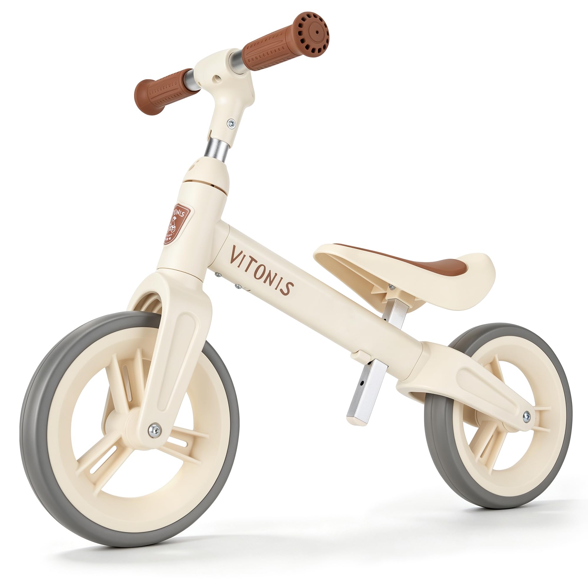 VITONIS Bicicletta Bambini Senza Pedali per 1,5-4 Anni Fino a 25 Kg, volante e sellino Regolabili in Altezza， Monopattino ultraleggero per bambini, adatto sia ai maschietti che alle femminucce