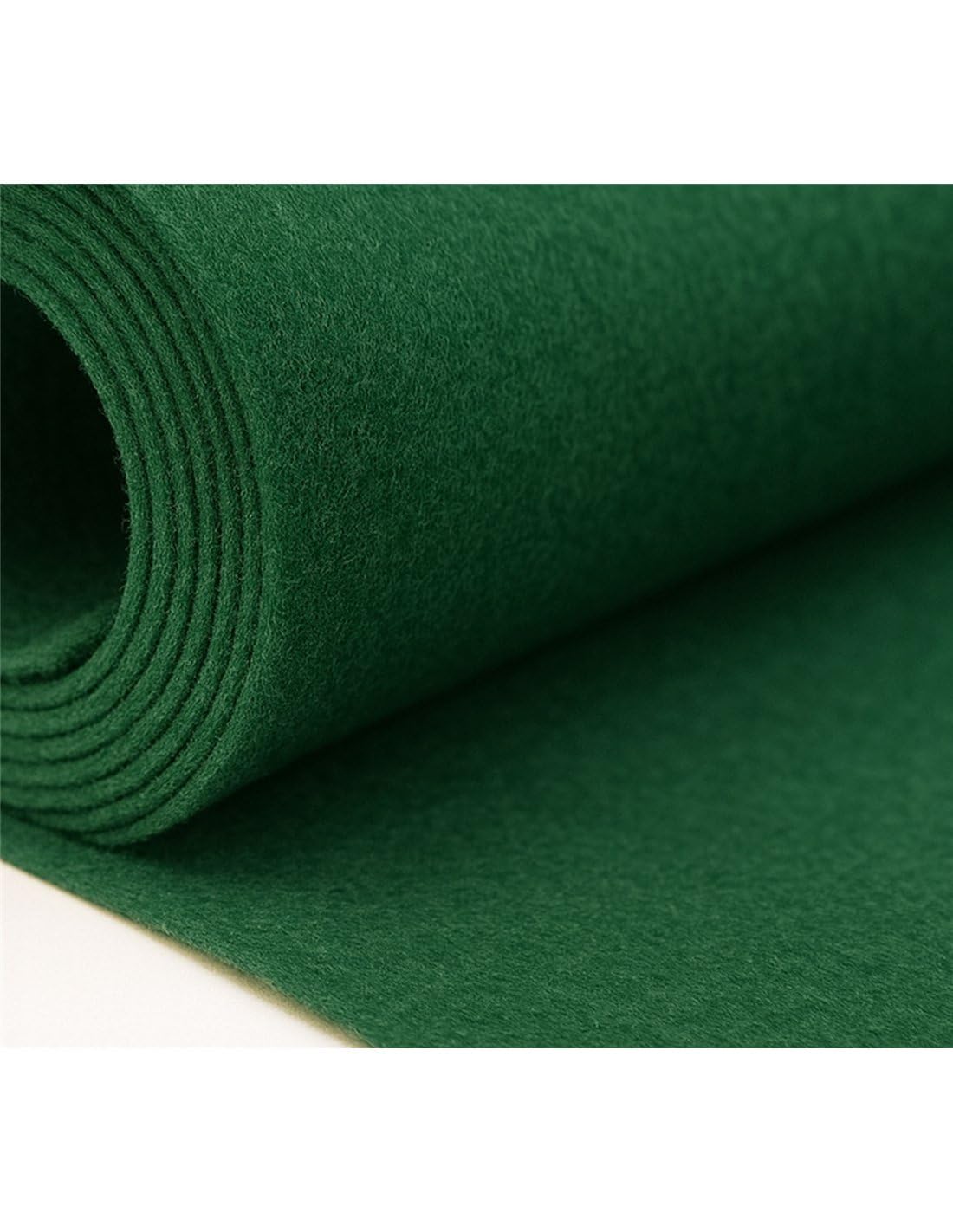 Jardin202 - Moqueta Ferial 1m de Ancho | Fieltro punzonado a Medida | Alfombra para Eventos y ferias | 1 Metro (Ancho) x 10 Metros (Largo) (13 - Verde Oscuro)