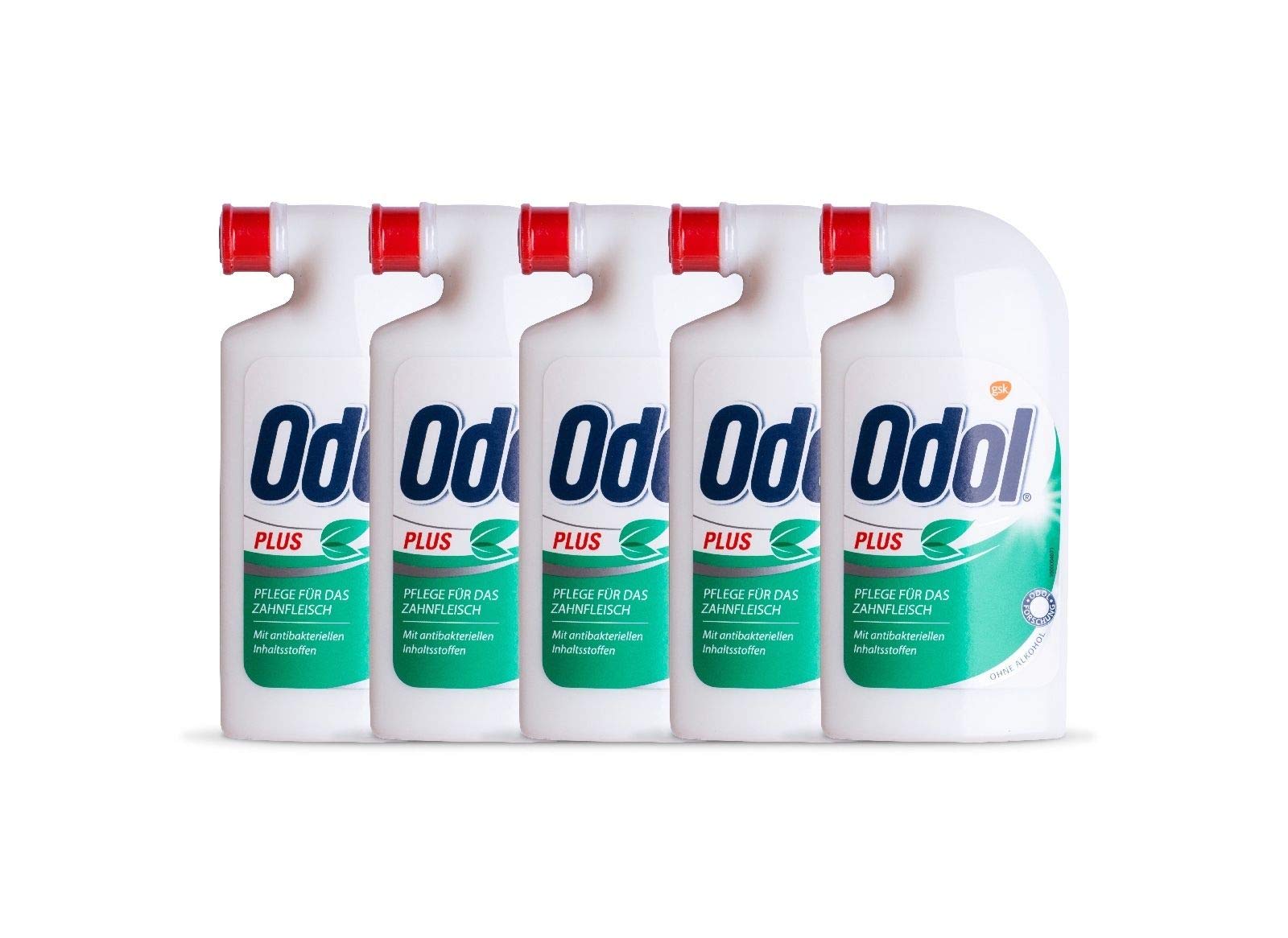 Odol-med 3 Odol 5x Mundspülung 125 ml Konzentrat, Mundgeruch Behandlung, Tierversuchsfrei, Vegan