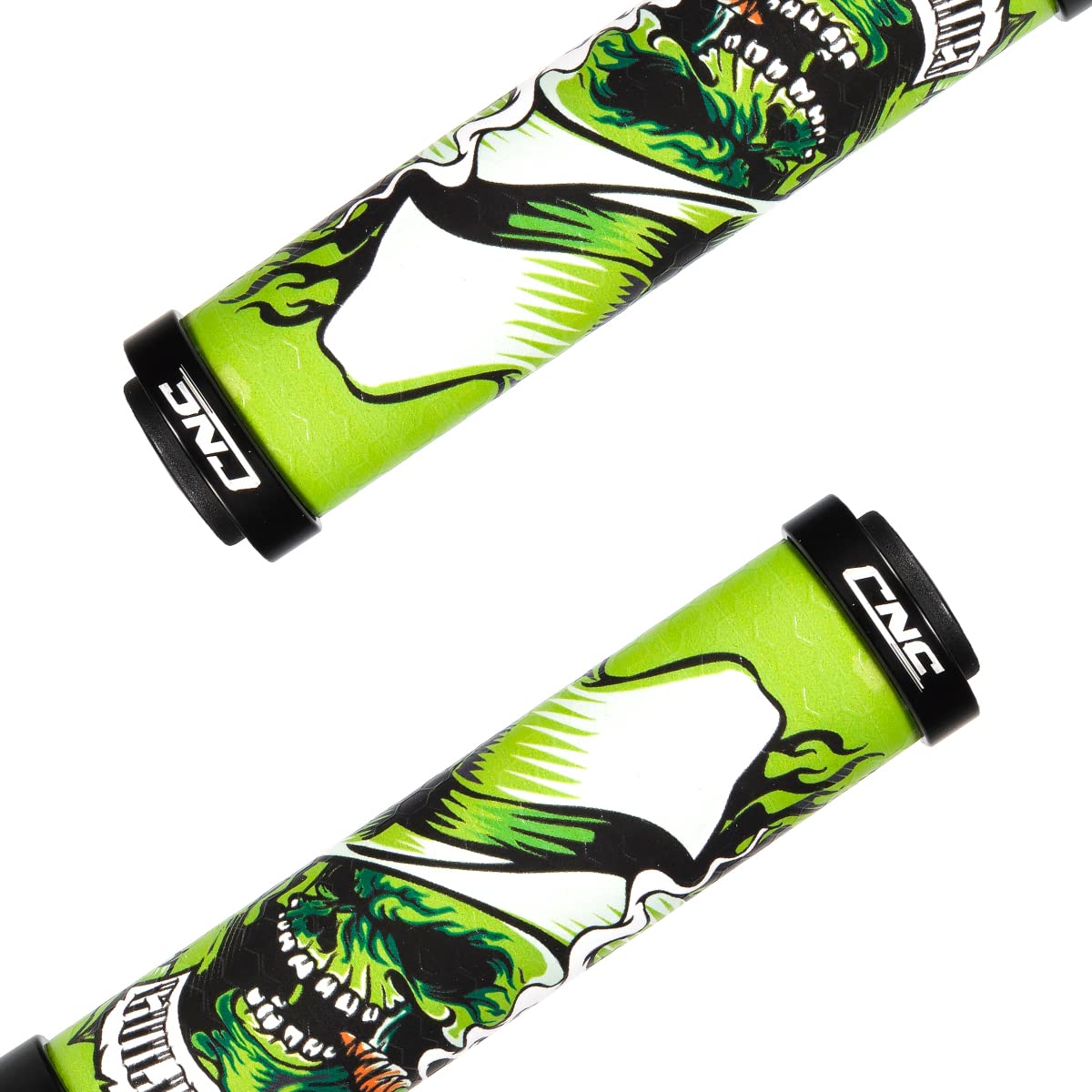 Manopole In Silicone Per Mountain Bike - Impugnature 3D Antiscivolo, Per Manubrio 22-22.2 Mm - Foto 4