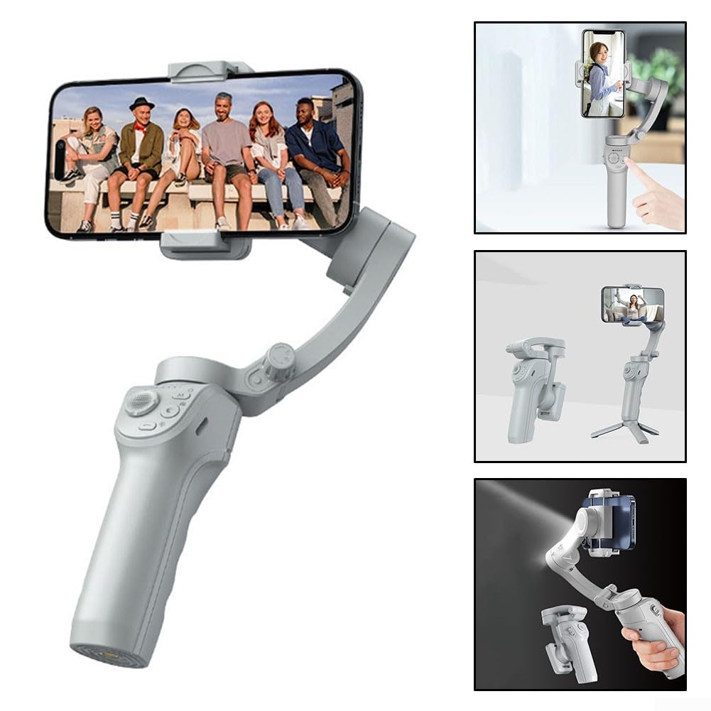 Large 3in1 Anti-shake Gimbal/Mobiele Telefoon Stabilisator S