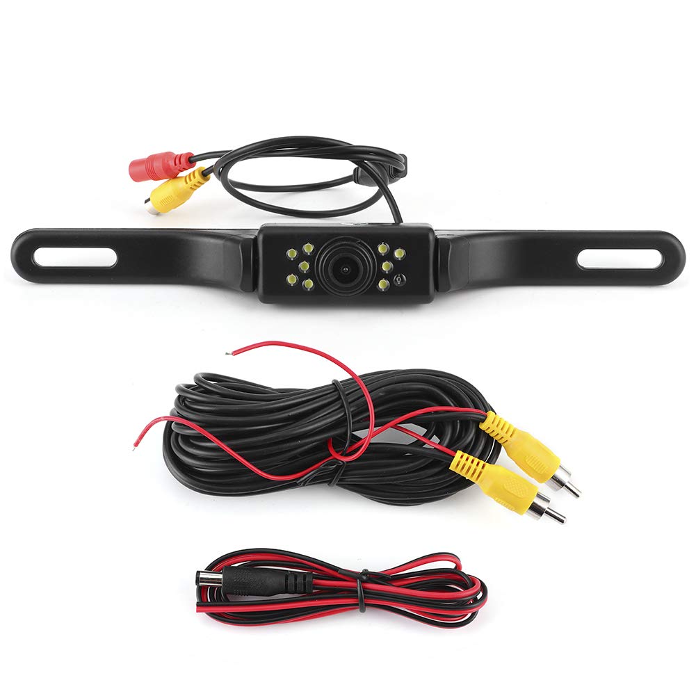 Kamera cofania 149 z 9 diodami LED IP69, regulowany obiektyw, zamiennik 12 24 V DC, do samochodu, ciężarówki, kampera, przyczepy, SUV-a