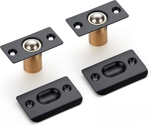Miniatura 9 de Ravinte Cierre de puerta de bola ajustable, pestillo de puerta con rodamiento de bolas de armario, accesorios de puerta de cierre de unidad fuerte