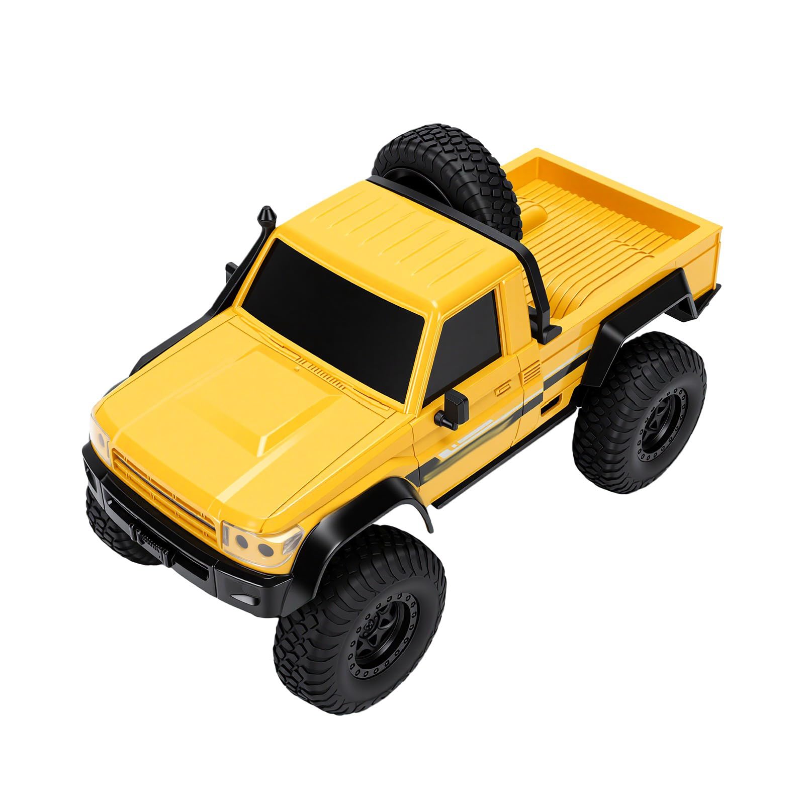 Camion RC 1/20, 4WD Fuoristrada Ad Alta Velocità con Luce LED, for Corsa All’Aperto Regalo
