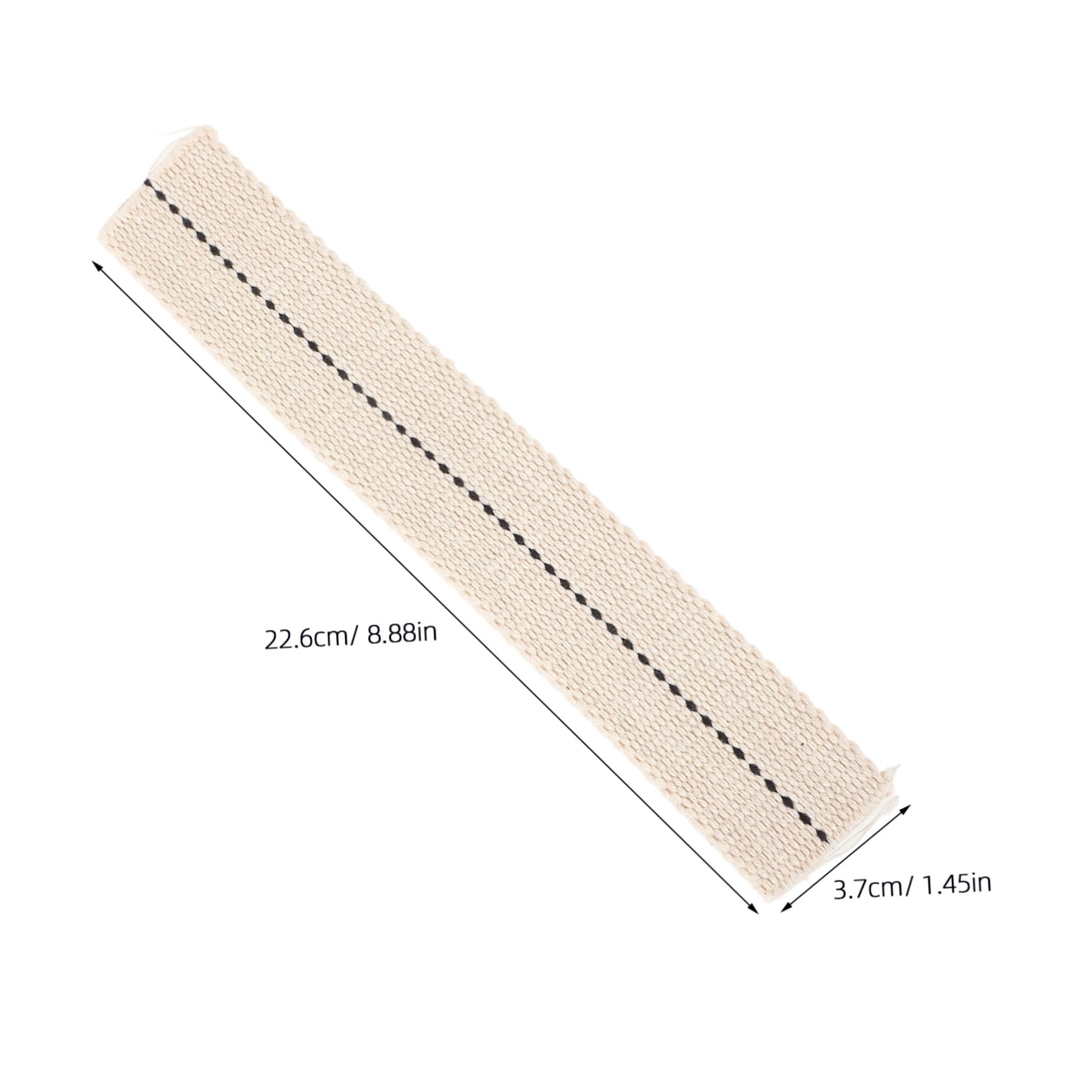 Yardenfun Retro Tea Light Oil Lamp Wick for Candle DIY Projects Kerosene Lamp Cotton Wicks Bulk Pack