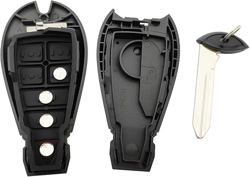 Miniatura 5 de Llavero de repuesto para llave de coche con control remoto para Dodge Ram Truck 1500, 2500, 3500, 2015, 2016, 20172018, Dodge Ram Truck 1500, 2500,