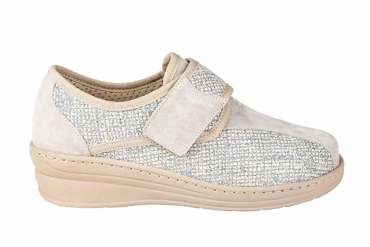 EXTRO STYLE - Tecnica Marisa, Scarpa Ortopedica Made in Italy, Plantare Estraibile, Dispositivo Medico Classe 1