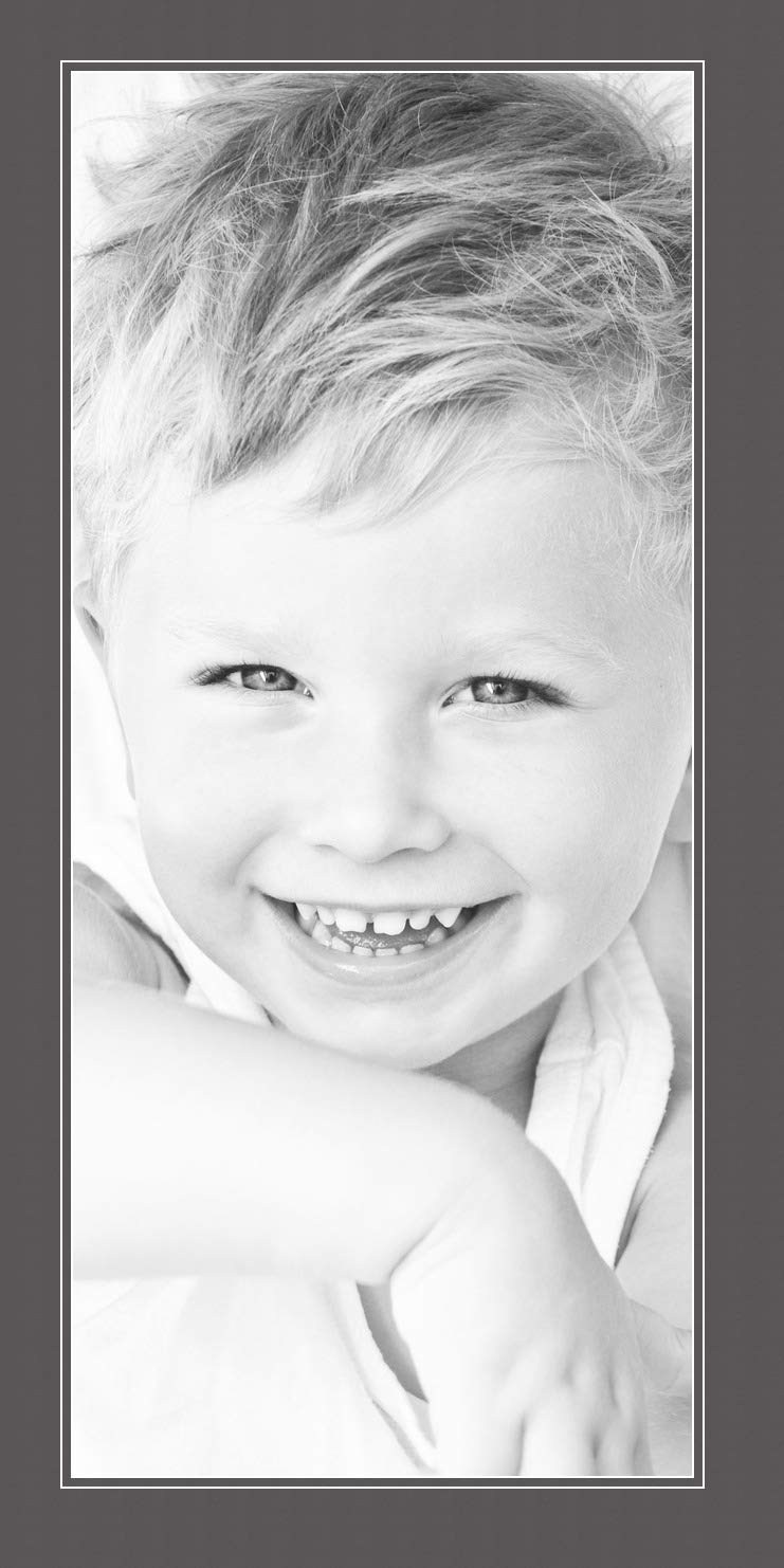 15x34 Cinder / Charcoal Custom Mat for Picture Frame with 11x30 opening size (Mat Only, Frame NOT Included)