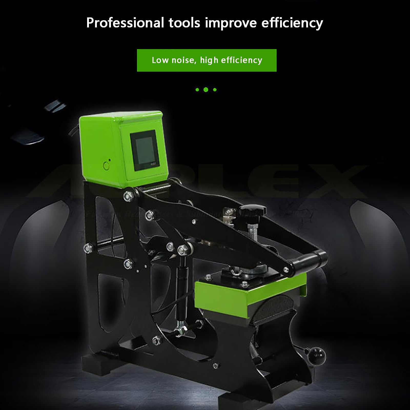 Pressa di calore con controller LED, apertura automatica, timer 0-999 secondi per cappelli, trasferimento efficiente per magliette, cappelli e altri tessuti