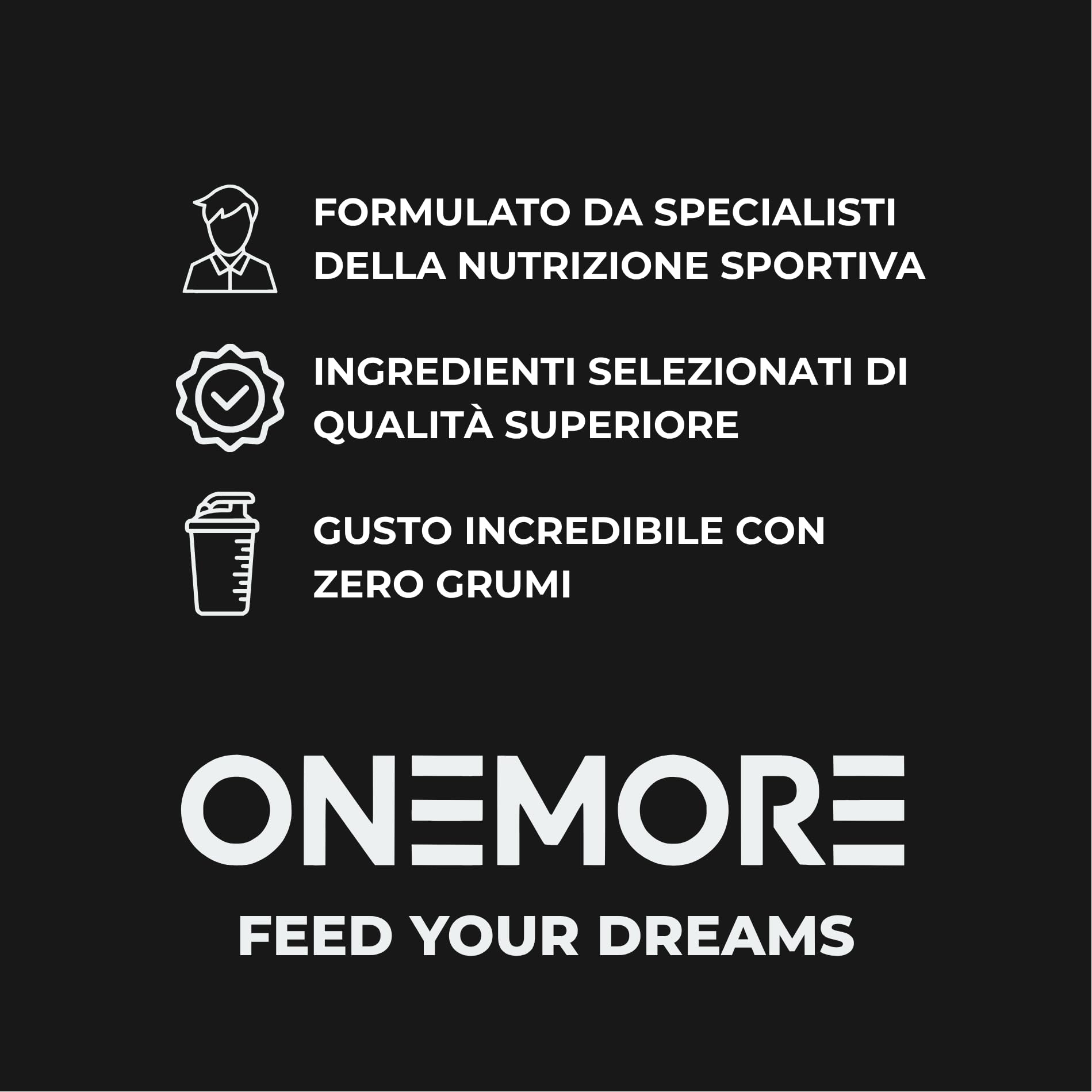 ONEMORE Chocobomb ISO Whey Protein Cioccolato - Proteine Isolate del Siero di Latte - Zero Zuccheri Aggiunti - Alta Digeribilità - Recupero Muscolare Post Workout