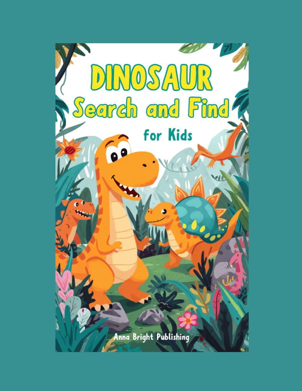 Search and Find Dinosaur Book