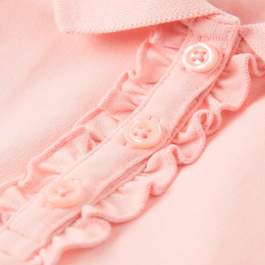 Gymboree Girls and Toddler Short Sleeve Ruffle Polo Shirt Multipack - Image 2