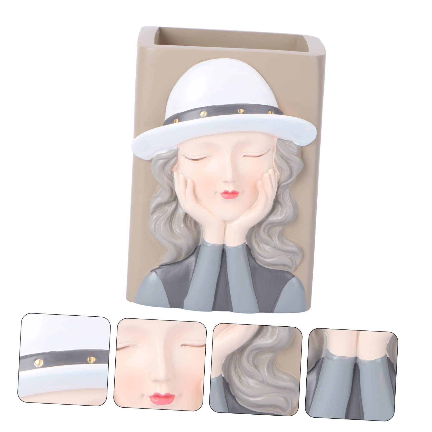 Cabilock Boîte à Stylos Et Étui à Crayons Organisateur Pour Pinceaux De Maquillage Et Accessoires De Rangement