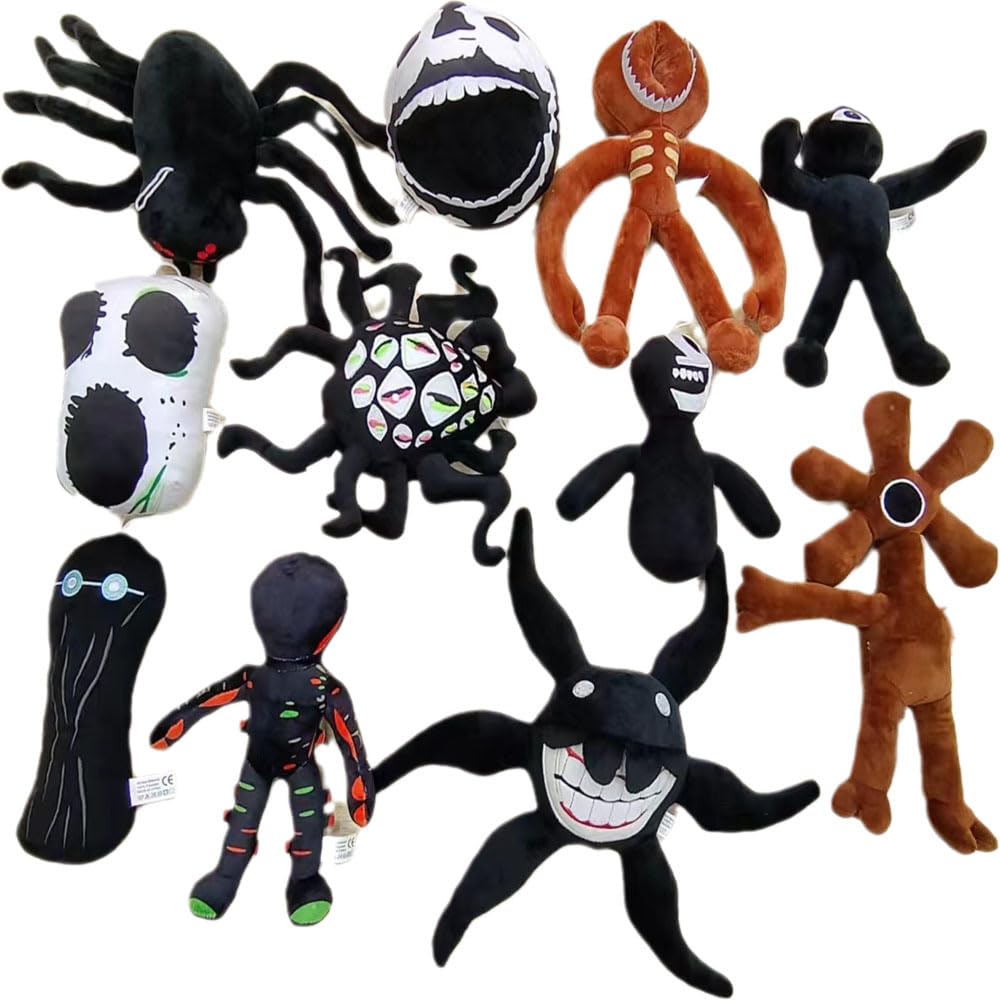 Amazon.co.jp: ブラック モンスター ぬいぐるみ 非公式 20cm