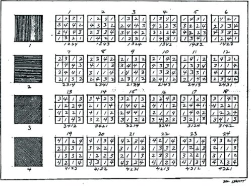 Sol LeWitt: The Well-tempered Grid