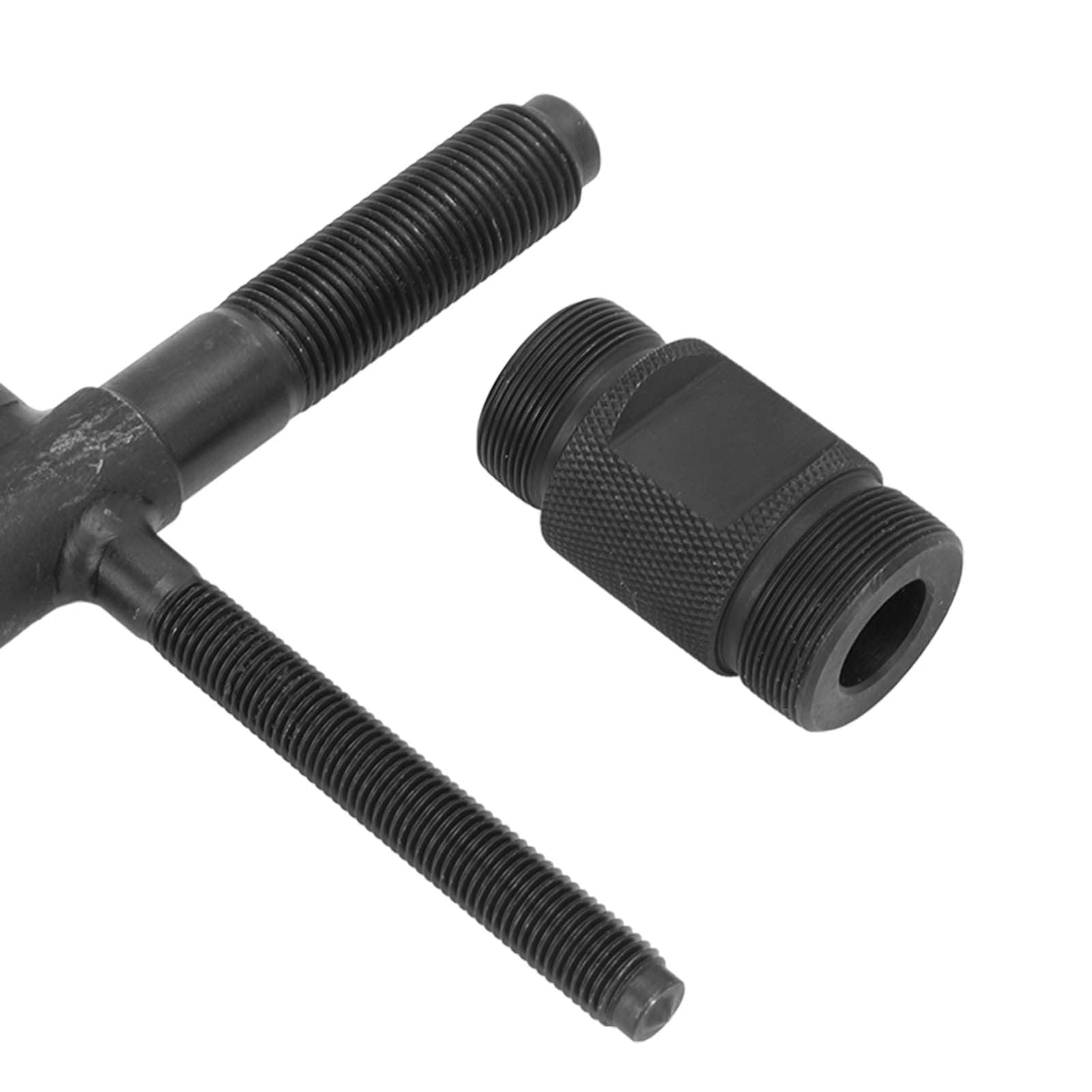 Extractor Magnético de Estator, Herramienta Extractora de Volante 6 en 1 M10 M14 M16 M18 M24 M27 Acero Al Carbono para Motocicletas Ciclomotores