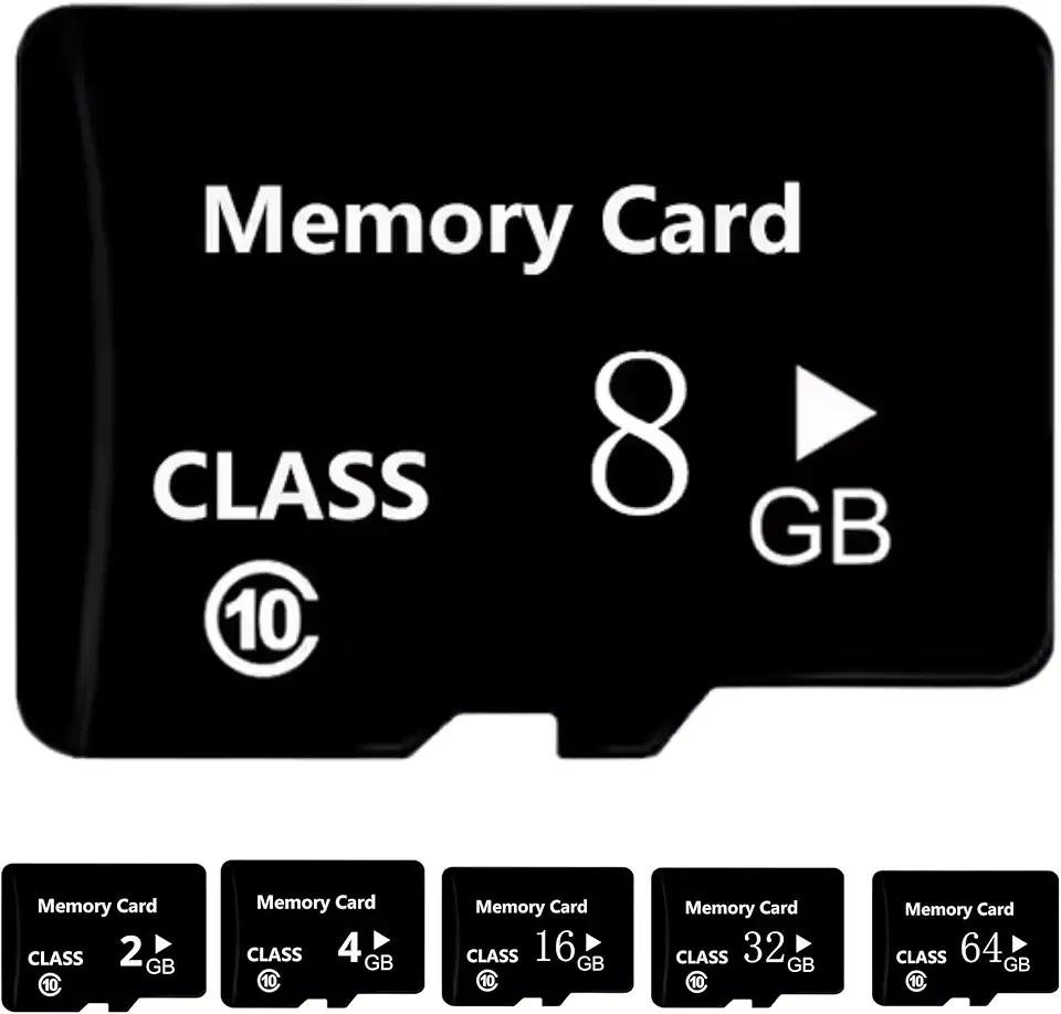 Cartão de Memória TF Alta Velocidade Leitura Escrita Gravação 4K Ultra HD para Celular Câmera Drone Console (8, GB)