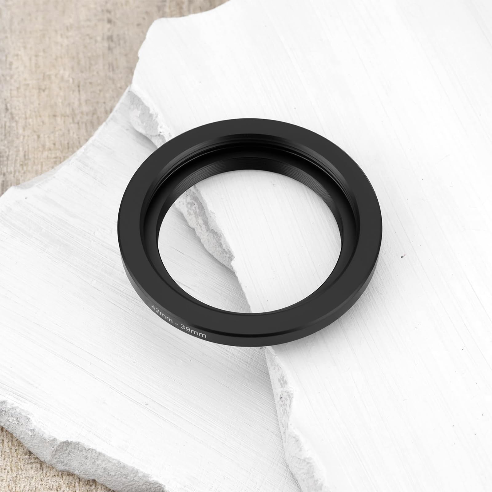 1 anello di accoppiamento per fotocamera, adattatore M42-M39, anello adattatore per filettatura M42 femmina a M39 maschio, anello adattatore per fotocamera per modifica dell'obiettivo della