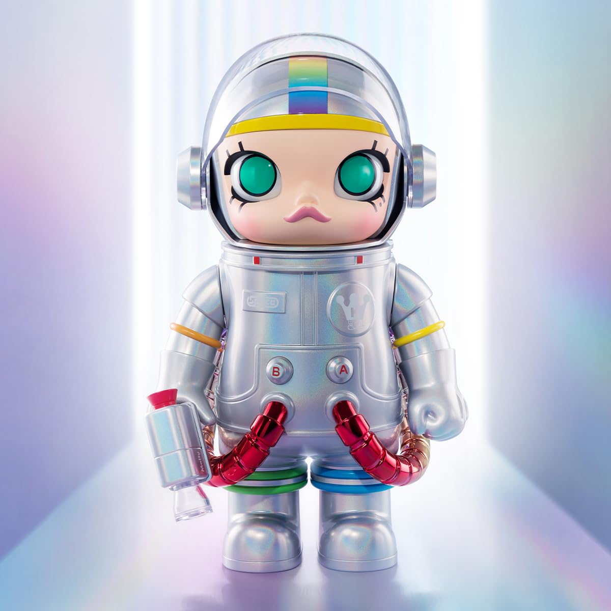 その他 SPACE MOLLY 400% RAINBOW SECRET POP MART Mega Space Molly 400% Rainbow 2.0 de Acción Popular