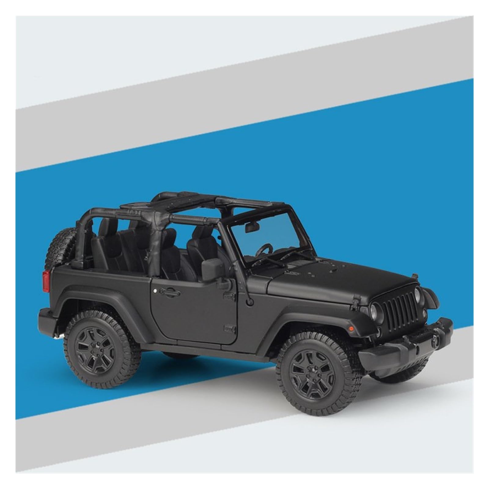 Btwodian Scale Model Car 1:18 For Wrangler 2014 Car Alloy Diecasts Metal Vehicles Model