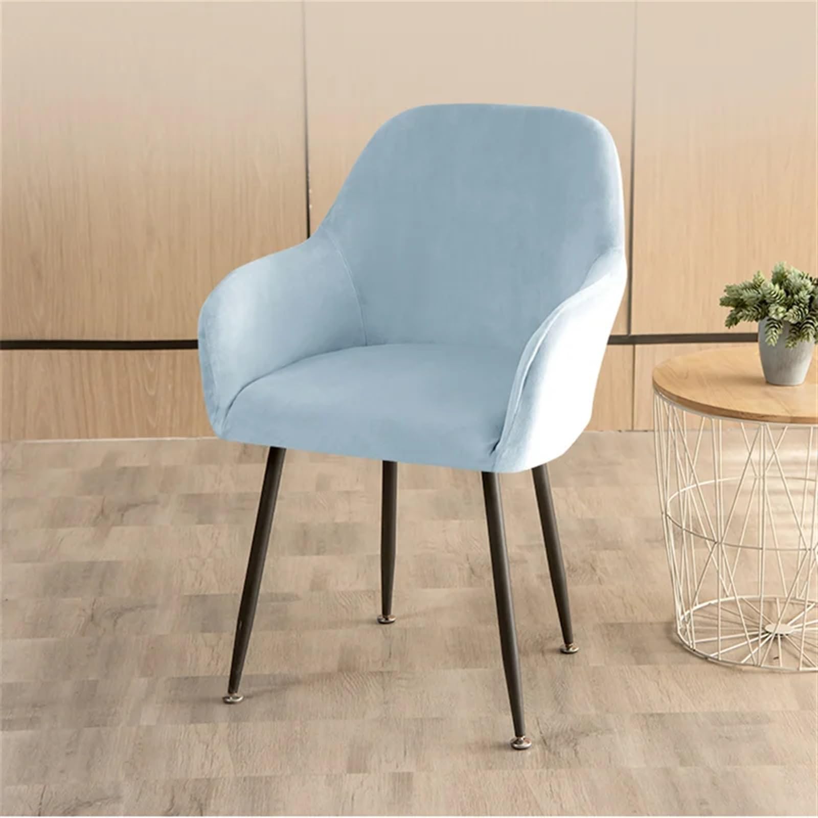 Coprisedie Elasticizzati Fodera for sedia da braccio Fodere for sedie da pranzo elastiche Fodere for sedie a dondolo da ufficio lavabili in tessuto Coprisedili for decorazioni for la casa per Sala da