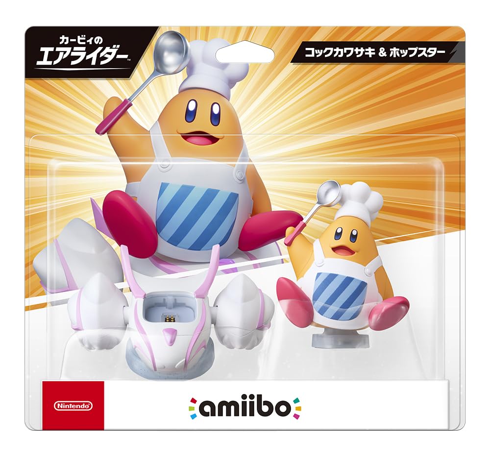 Amazon.co.jp: amiibo コックカワサキ&ホップスター（カービィのエア