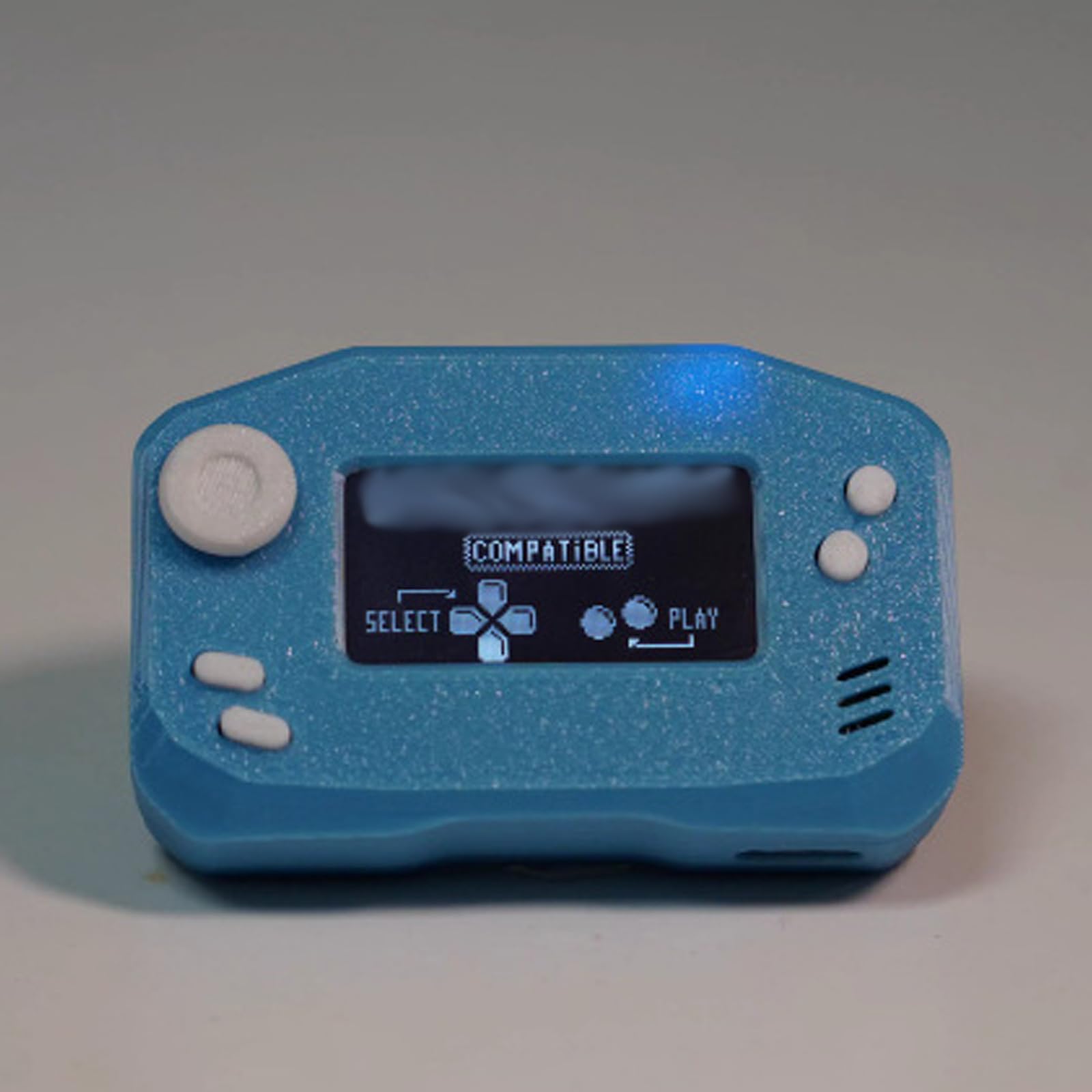 Consola de juegos en miniatura. Construye tu propio dispositivo compatible con Arduboy con consola de juegos portátil de pantalla de 1.3 pulgadas