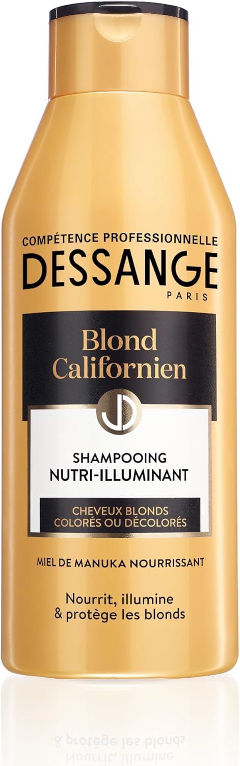 Dessange , Voedende verhelderende shampoo met geleidelijk oplichtend effect, Californisch blond, 250 ml
