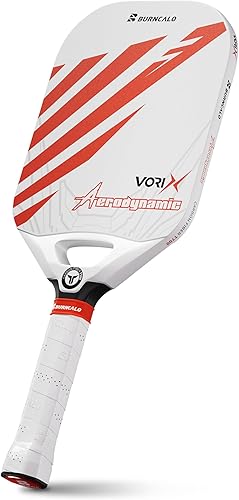 Pala de pickleball de fibra de carbono T700, ligera, 7.8 onzas, núcleo de panal termoformado de 0.551 in, diseño sin bordes, alto giro y potencia,