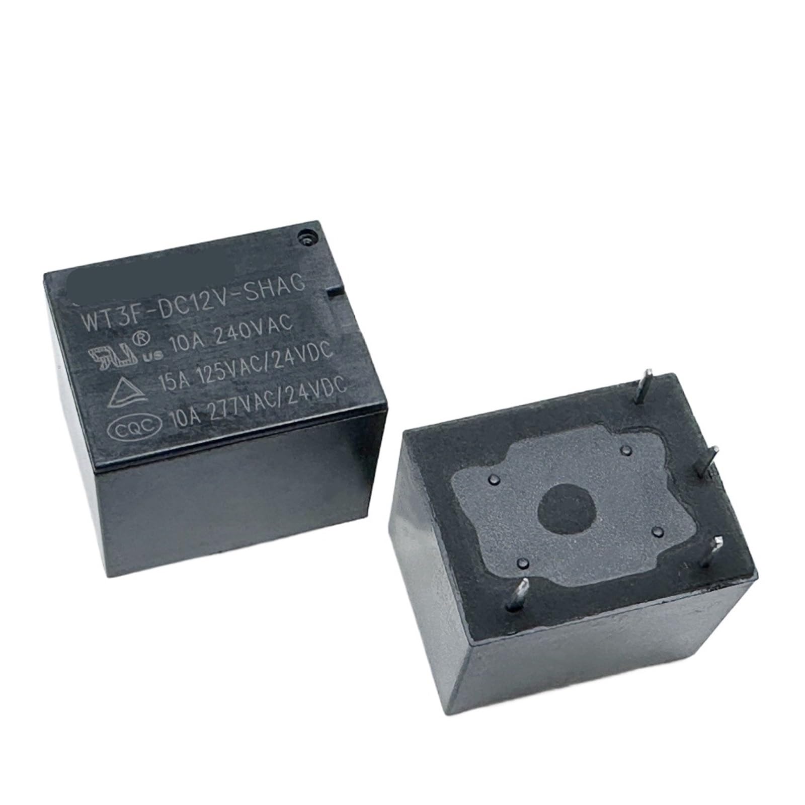 Yzwrwrmktb One Color 1Pc Wt3f-Dc12v-Shag (T73a-12V-10A) Relay 4Pins