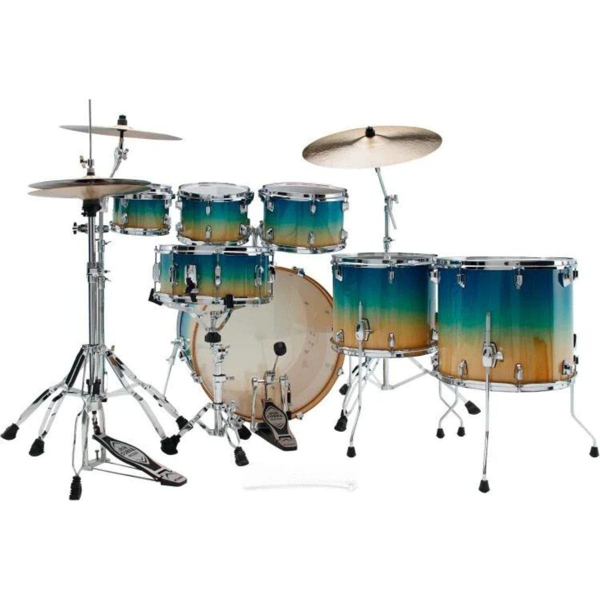 Amazon.com: Tama Superstar Classic CL72S 7-piece Shell Pack with