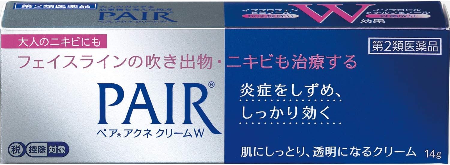 Pair Acne Cream W 14g UnboxJapan Exclusive