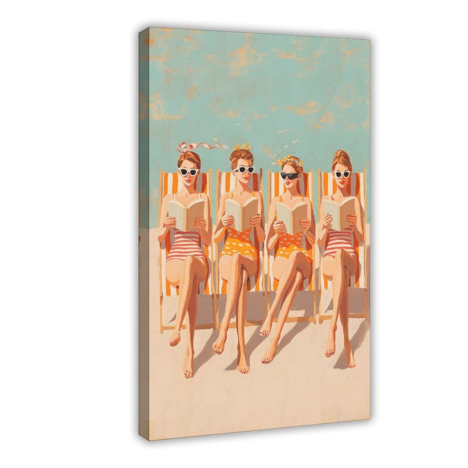 YWTJAX Vintage Cocktail Poster Canvas Poster for Home Decor Gift