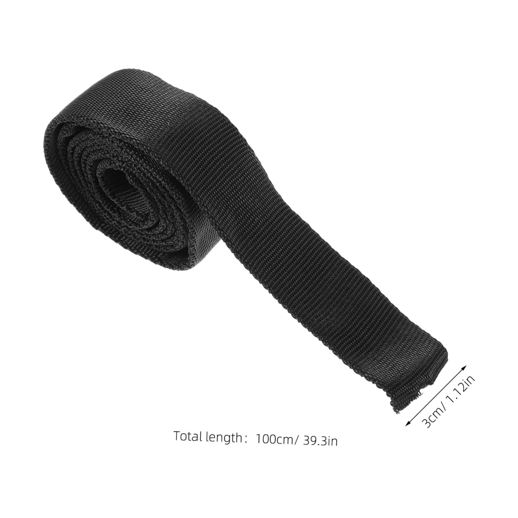 ABOOFAN Winch Strap Protector Sleeve Durable Wide Tow Strap for Trailer and Boat Use Reliable Stability for Heavy Loads Efficient Cargo Handling and Secure Connection