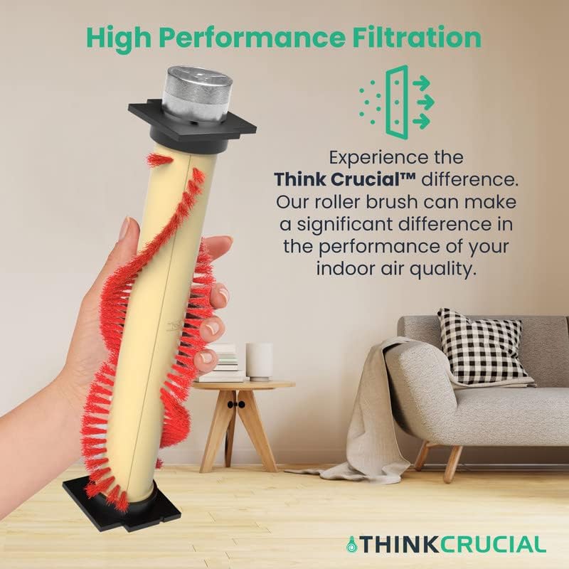Crucial Vacuum Replacement Vacuum Roller – Compatible with Oreck Roller Brush Part # 016-1152, 7520201 – Fits Oreck XL Vacuum Model – Bulk (1 Pack)