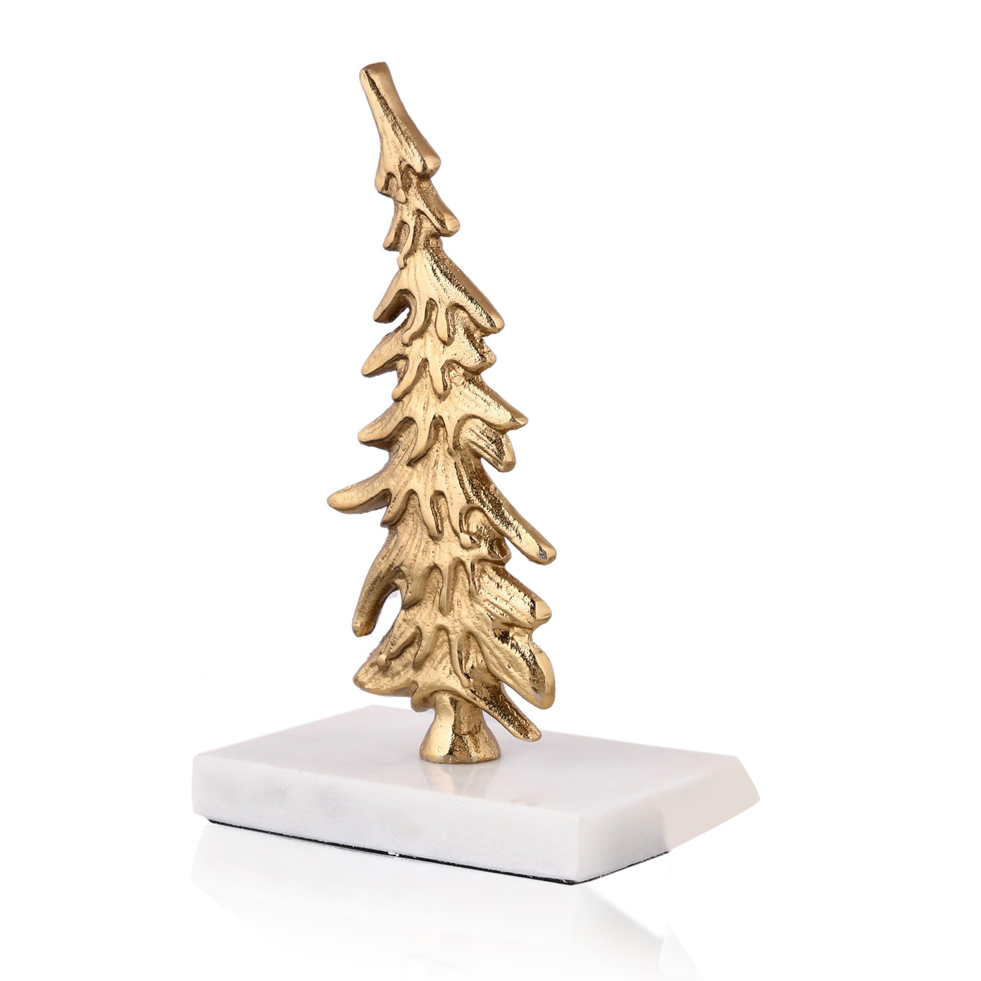 Amazon Brand - Umi Large Christmas Tree for Home Decoration - 6.5 Inch Aluminium Christmas Tree for Table, Set of 1 Christmas Tree Decorations Items for Home (Large) 2
