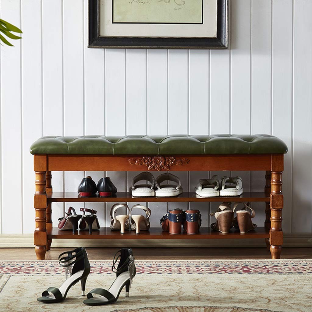 Amazon.com: Shoe Rack Vintage Shoe Bench with Storage Lift Top, 3