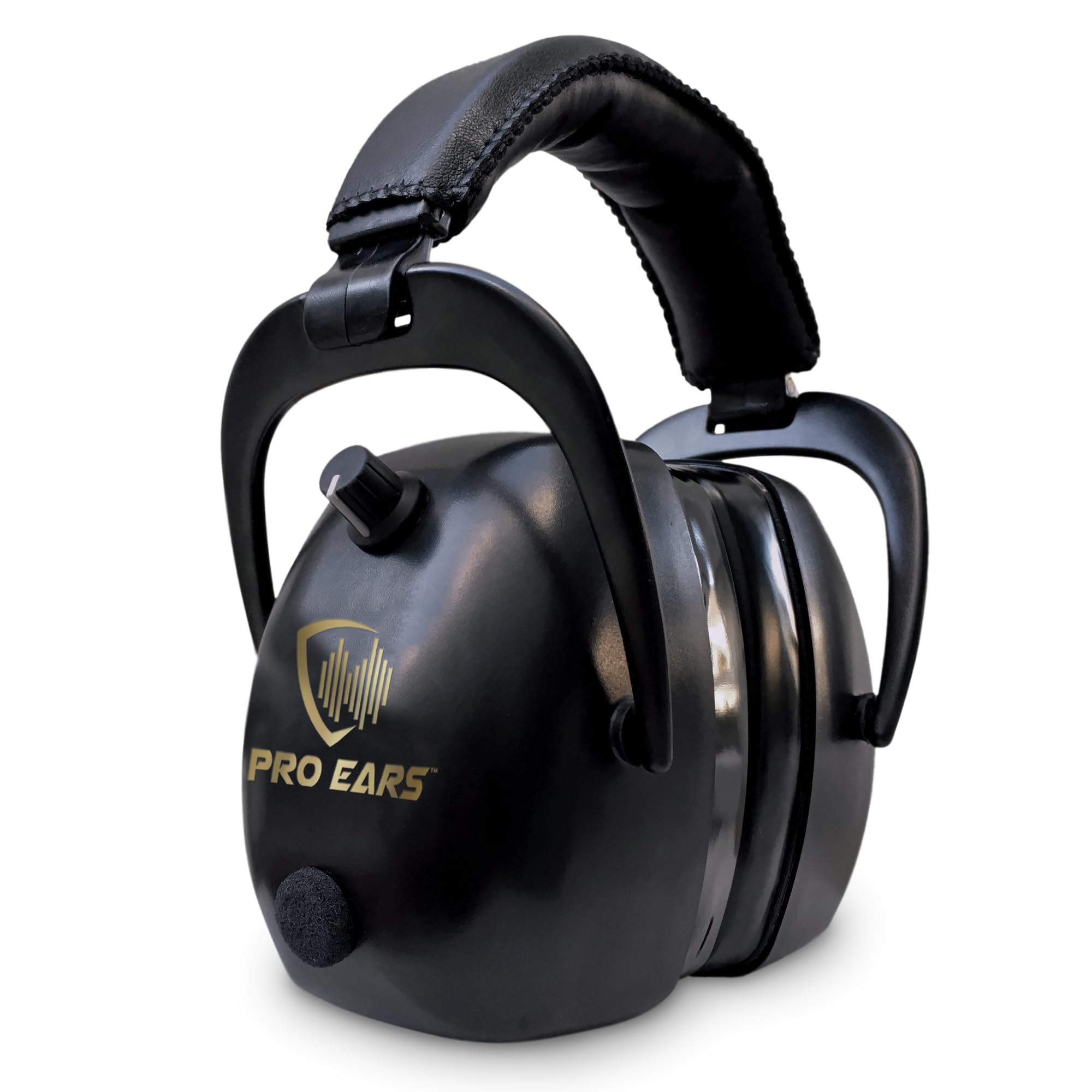 Pro Ears Gold II 30 - PEG2RMB - Elektronischer Gehörschutz & Verstärkung - Reichweite Ohrenschützer - NRR 30 - Gehörschutz Ohrenschützer schwarz
